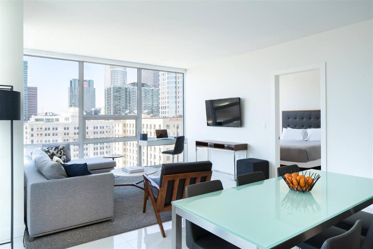 Luxurious Highrise 2B 2B Apartment Heart Of Downtown La 洛杉矶 外观 照片