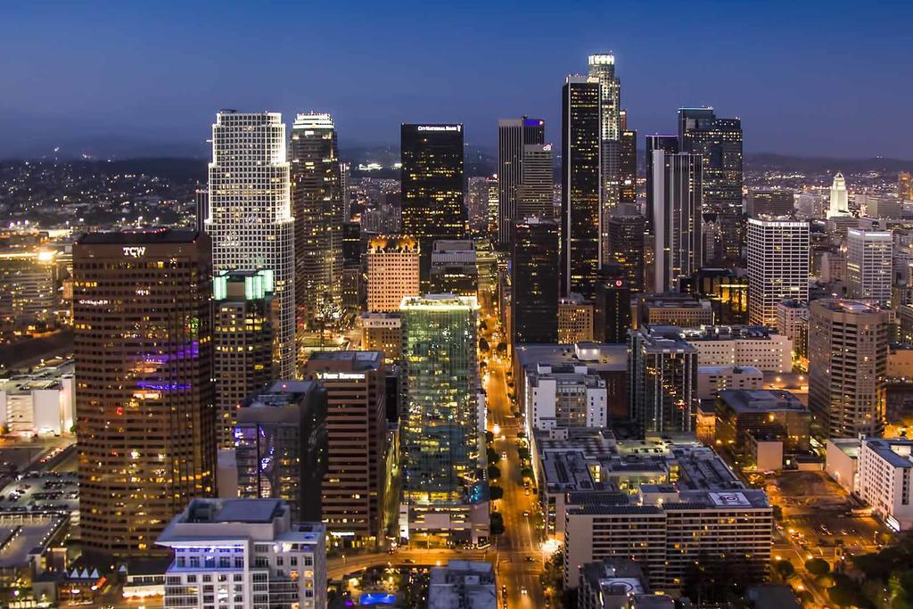 Luxurious Highrise 2B 2B Apartment Heart Of Downtown La 洛杉矶 外观 照片