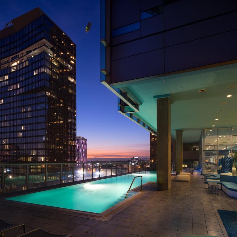 Luxurious Highrise 2B 2B Apartment Heart Of Downtown La 洛杉矶 客房 照片