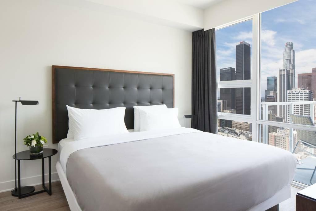 Luxurious Highrise 2B 2B Apartment Heart Of Downtown La 洛杉矶 外观 照片