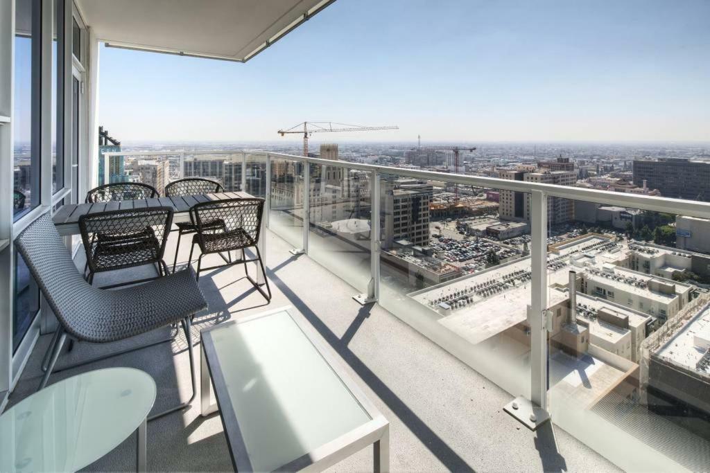 Luxurious Highrise 2B 2B Apartment Heart Of Downtown La 洛杉矶 外观 照片