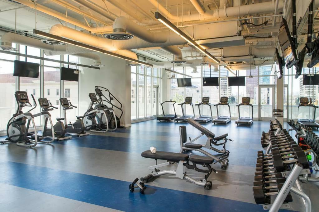 Luxurious Highrise 2B 2B Apartment Heart Of Downtown La 洛杉矶 外观 照片